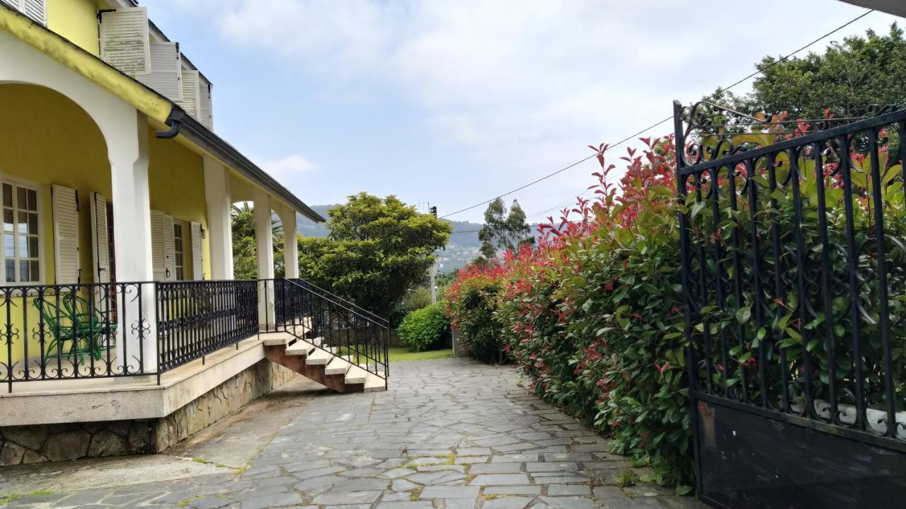 Вилла Casa Con Jardin En La Playa De Almieiras Fene Экстерьер фото