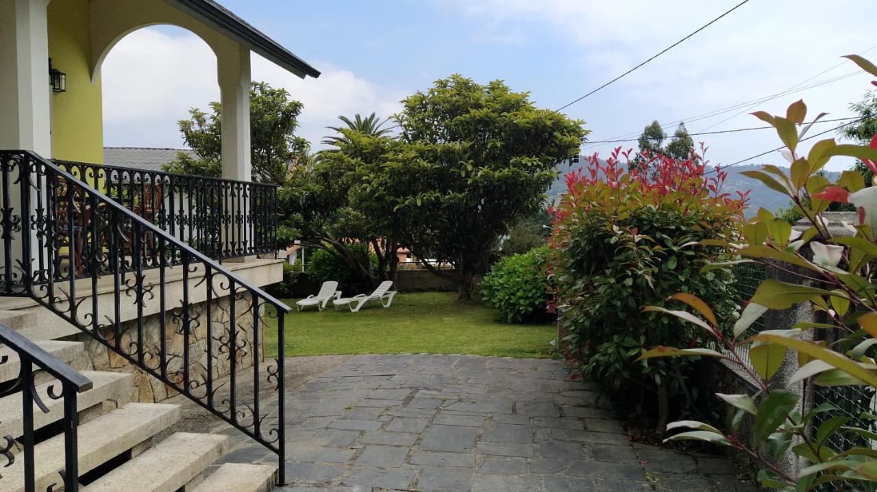 Вилла Casa Con Jardin En La Playa De Almieiras Fene Экстерьер фото